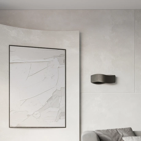 Lampă de perete TILA 40 negru