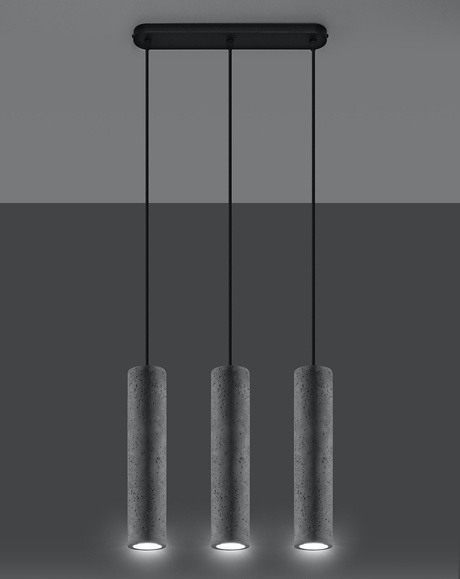 Lampă suspendată LUVO 3 + 3x GU-10 3000K Warm 7W 620lm Bec LED