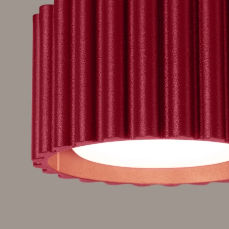 Plafonieră AURA 1 burgundy Gx53