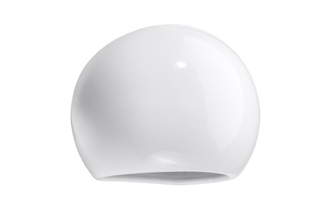 GLOBE lampă de perete lăcuită alb lucios + 1x bec LED E27 4000K Cold 7.5W 650lm