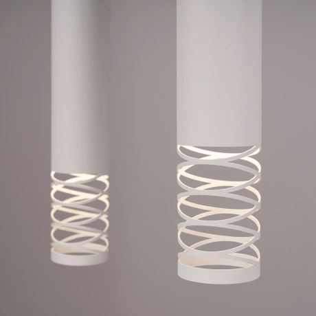 Lampă suspendată LAMI 3L alb