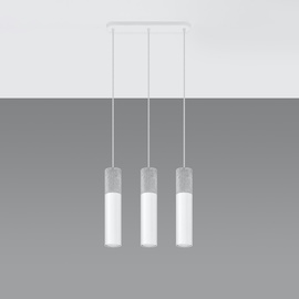 Lampă suspendată BORGIO 3L alb