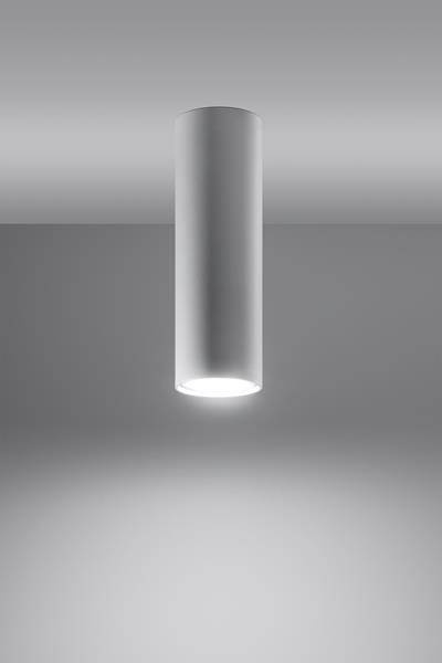 Plafonieră LAGOS 20 alb + 1x bec LED GU-10 3000K cald 7W 620lm