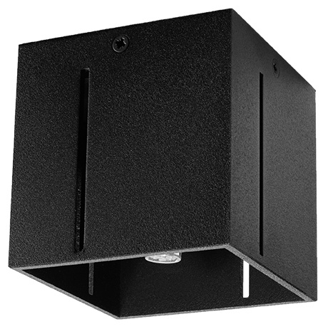 Plafonieră PIXAR negru + 1x bec LED G9 4000K Cold 4.5W 530lm