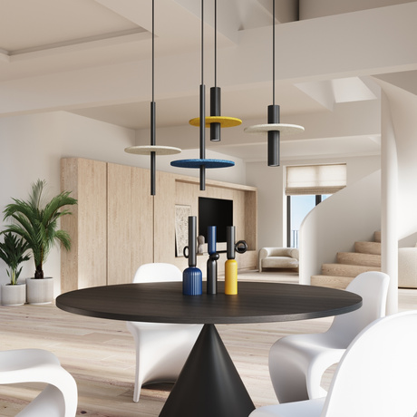 Lampă suspendată FELTRO 1 negru/navy