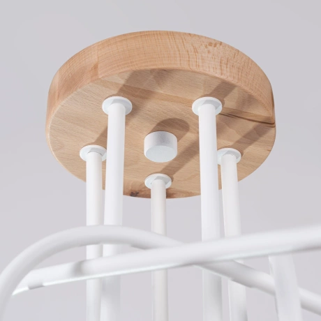 Candelabru EMBER 5 alb