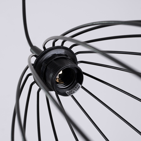 Lampă suspendată RITZ negru