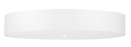 Plafonieră SKALA 80 alb + 6x bec LED E27 3000K cald 7.5W 620lm