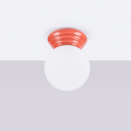 Plafonieră ZORI piersică IP44