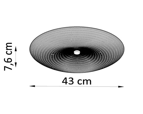 Plafonieră FUSION 430