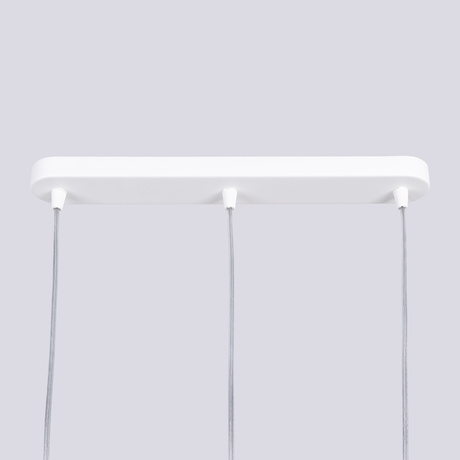 Lampă suspendată LIRO 3L alb