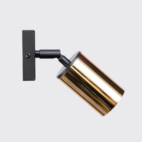 Lampă de perete WINX negru / auriu