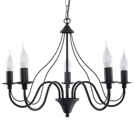 Candelabru MINERWA 5 negru