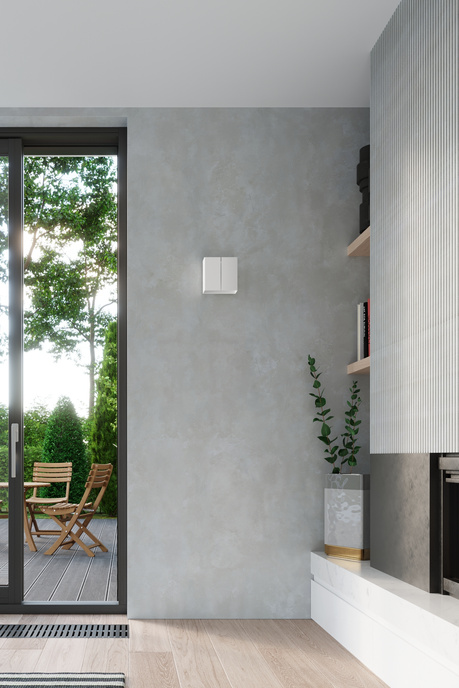 LINEA lampă de perete alb + 2x bec LED G9 4000K rece 4.5W 530lm