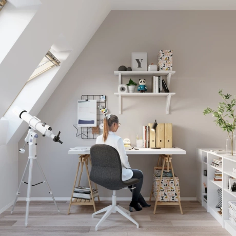 Lampă de masă RING negru