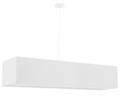 Candelabru SANTA 120 alb + 5x bec LED E27 4000K rece 7.5W 650lm