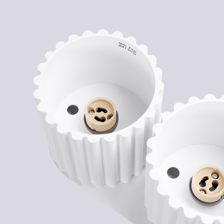 Plafonieră AURA 2 alb GU10