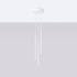 ARCHE 3P lampă suspendată alb + 3x bec LED G9 3000K cald 4.5W 450lm
