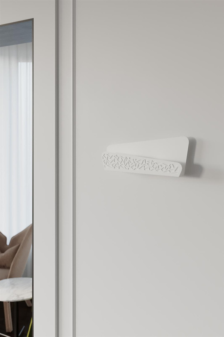 ALIZA lampă de perete alb + bec LED G9 4000K rece 4,5W 530lm