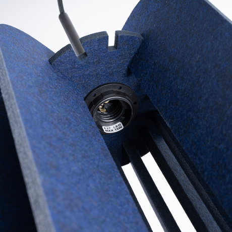 Lampă suspendată MULA 27 navy