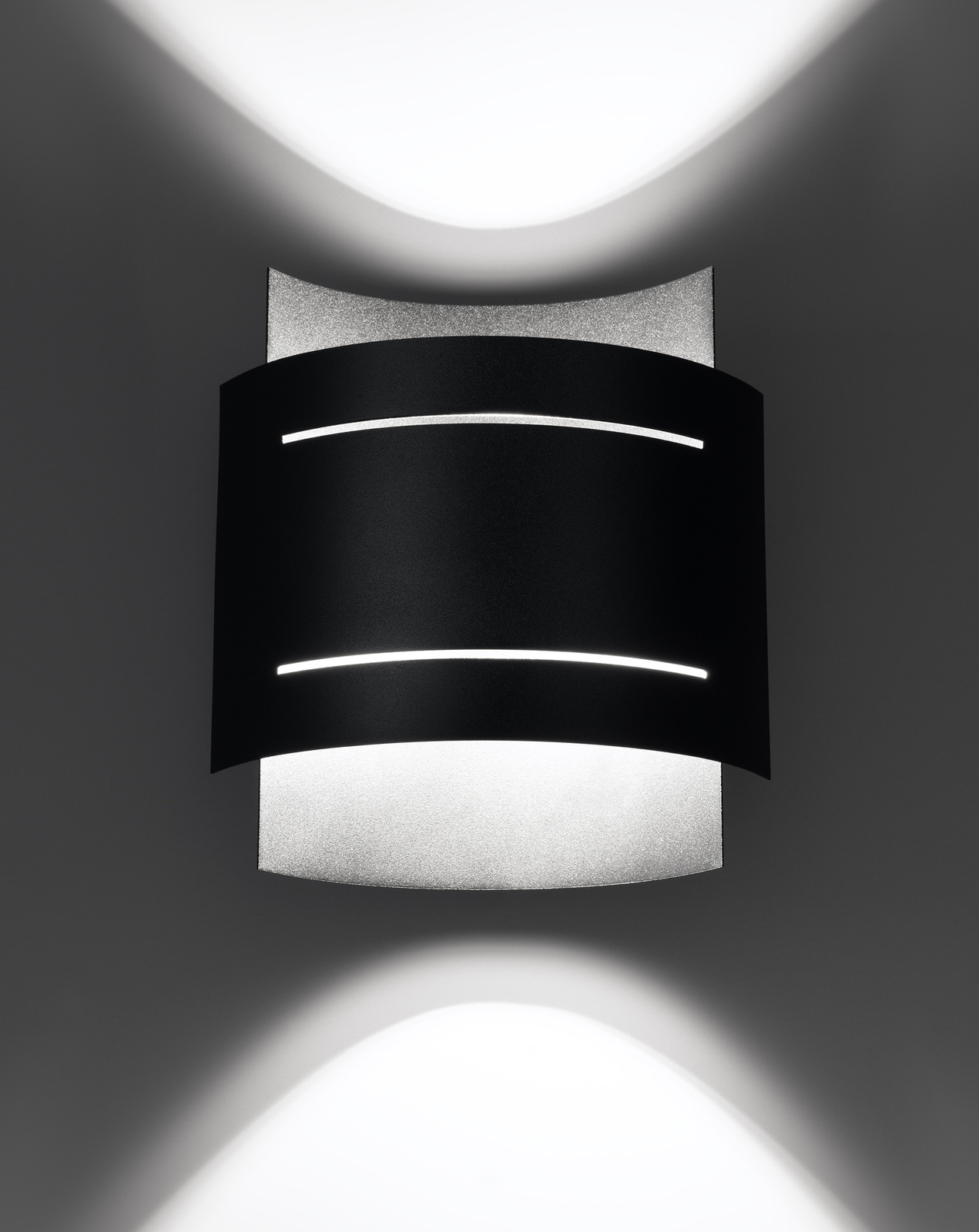 HESTIA lampă de perete negru + 1x bec LED G9 4000K rece 4,5W 530lm