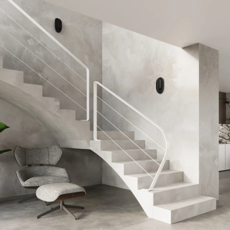 Lampă de perete TEAR negru