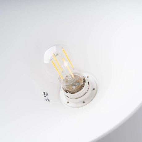 Lampă suspendată ZUMA alb