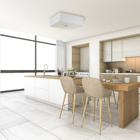 Plafonieră LOKKO 55 alb + 5x bec LED E27 4000K rece 7.5W 650lm