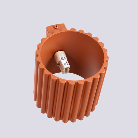 Lampă de perete AURA roșu ochra G9