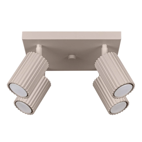 Plafonieră KARBON 4 taupe