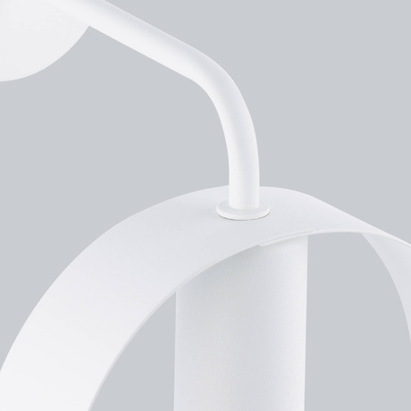 TITRAN 1 lampă de perete alb + 1x bec LED E27 4000K rece 7,5W 690lm