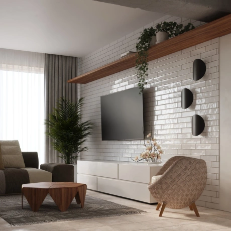 Lampă de perete SENSES negru