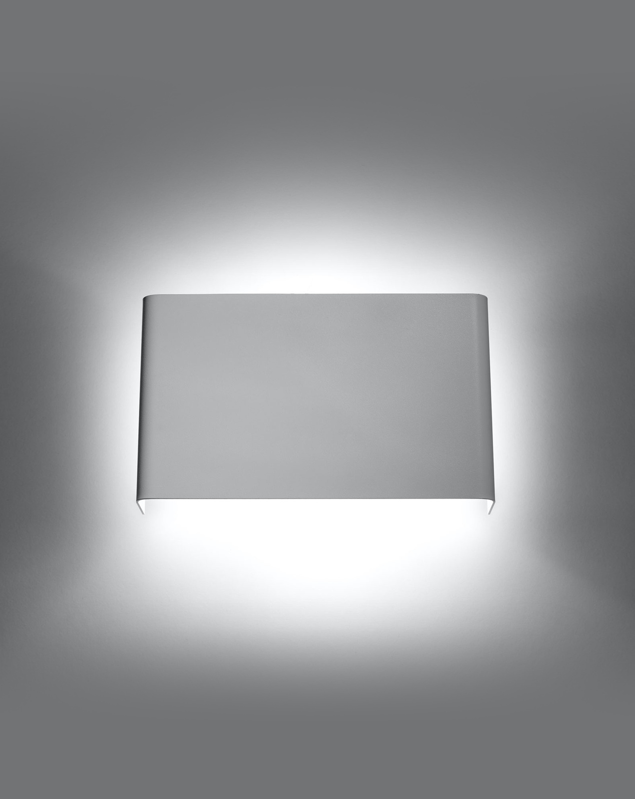 COPERTURA lampă de perete alb +2xLED bec G9 4000K rece 4.5W 530lm