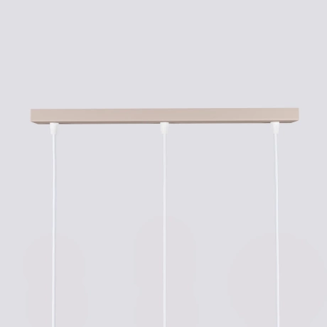 Lampă suspendată KARBON 3L taupe