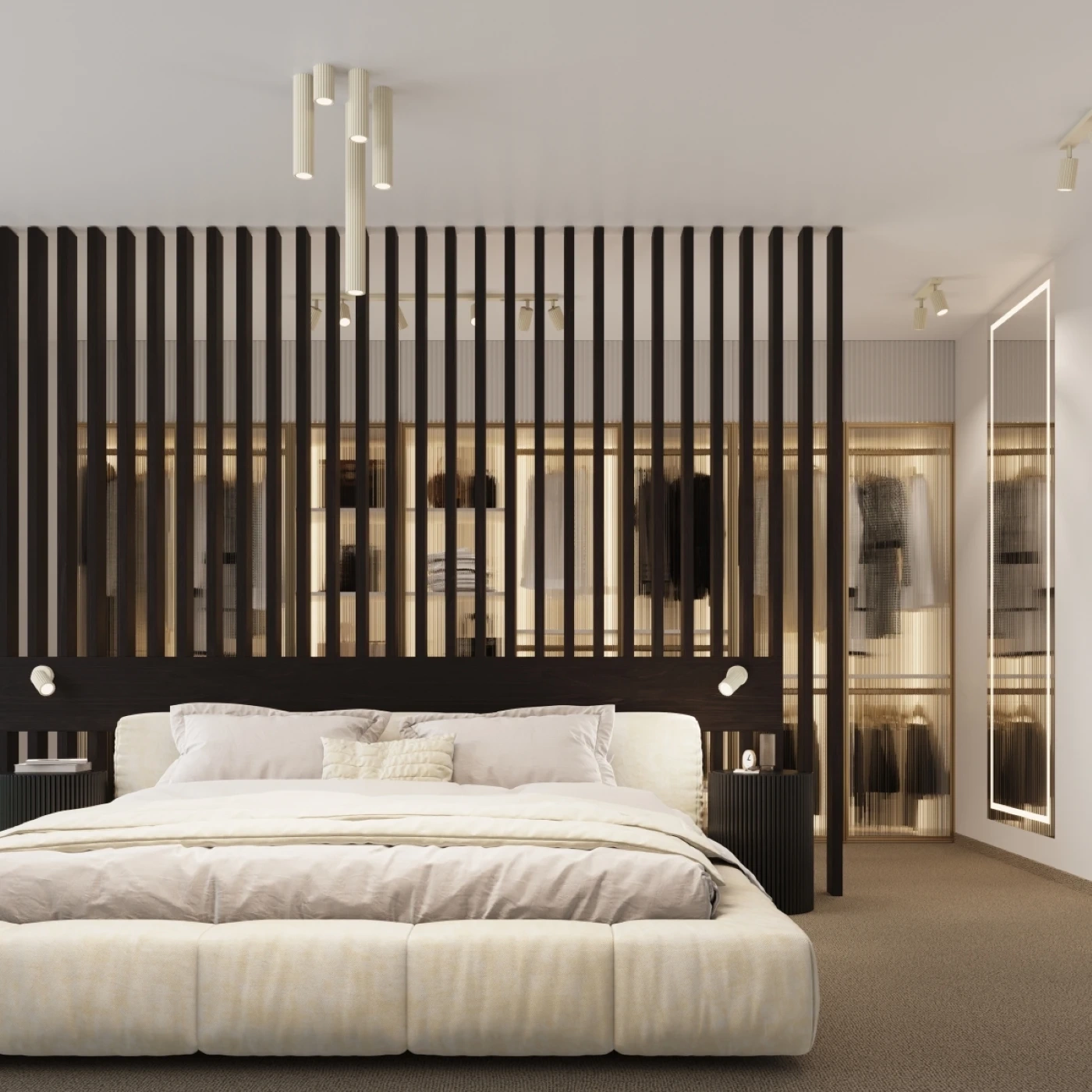 Plafonieră KARBON 20 bej