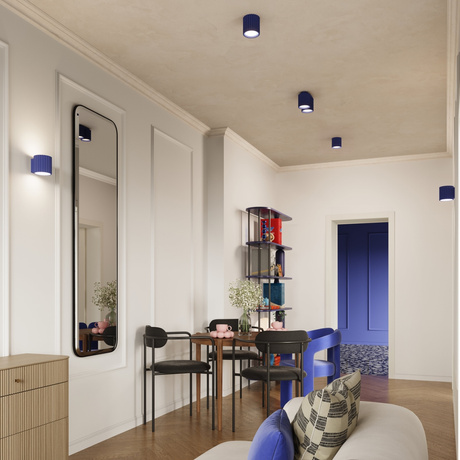 Plafonieră AURA 2 ultramarin GU10