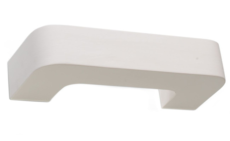 Aplică ceramică MAGNET alb + 1x bec LED E27 3000K cald 7.5W 620lm