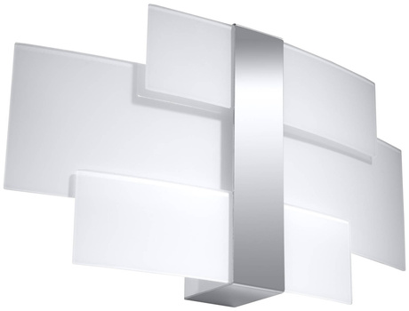 CELIA lampă de perete crom + 2x bec LED G9 4000K Cold 4.5W 530lm