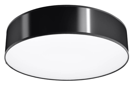 Plafonieră ARENA 55 BLACK + 4 becuri LED E27 3000K Warm 7.5W 620lm
