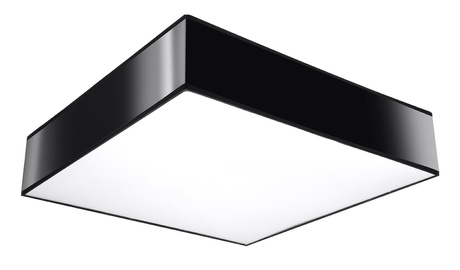 Plafonieră HORUS 55 BLACK + 4 becuri LED E27 4000K Cold 7.5W 650lm