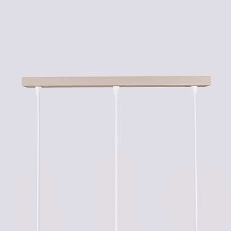 Lampă suspendată KARBON 3L taupe