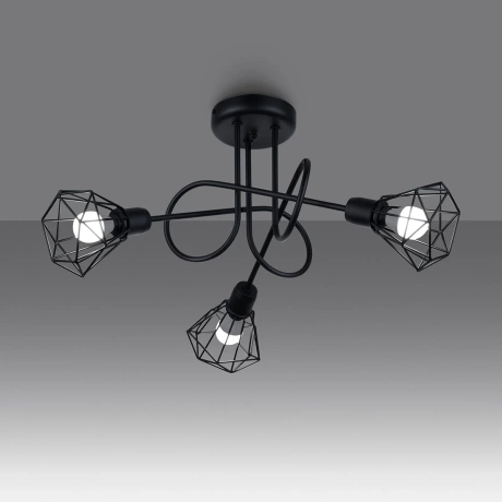 Candelabru ARTEMIS 3S negru