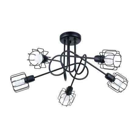 Candelabru BELUCI 5S negru