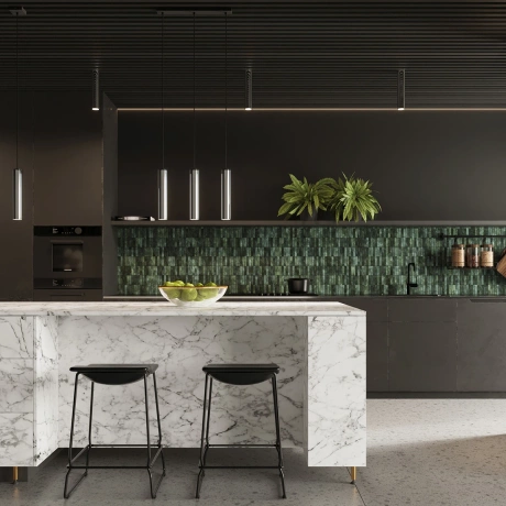 Lampă suspendată LAGOS 1 crom