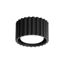 Plafonieră AURA 1 negru Gx53