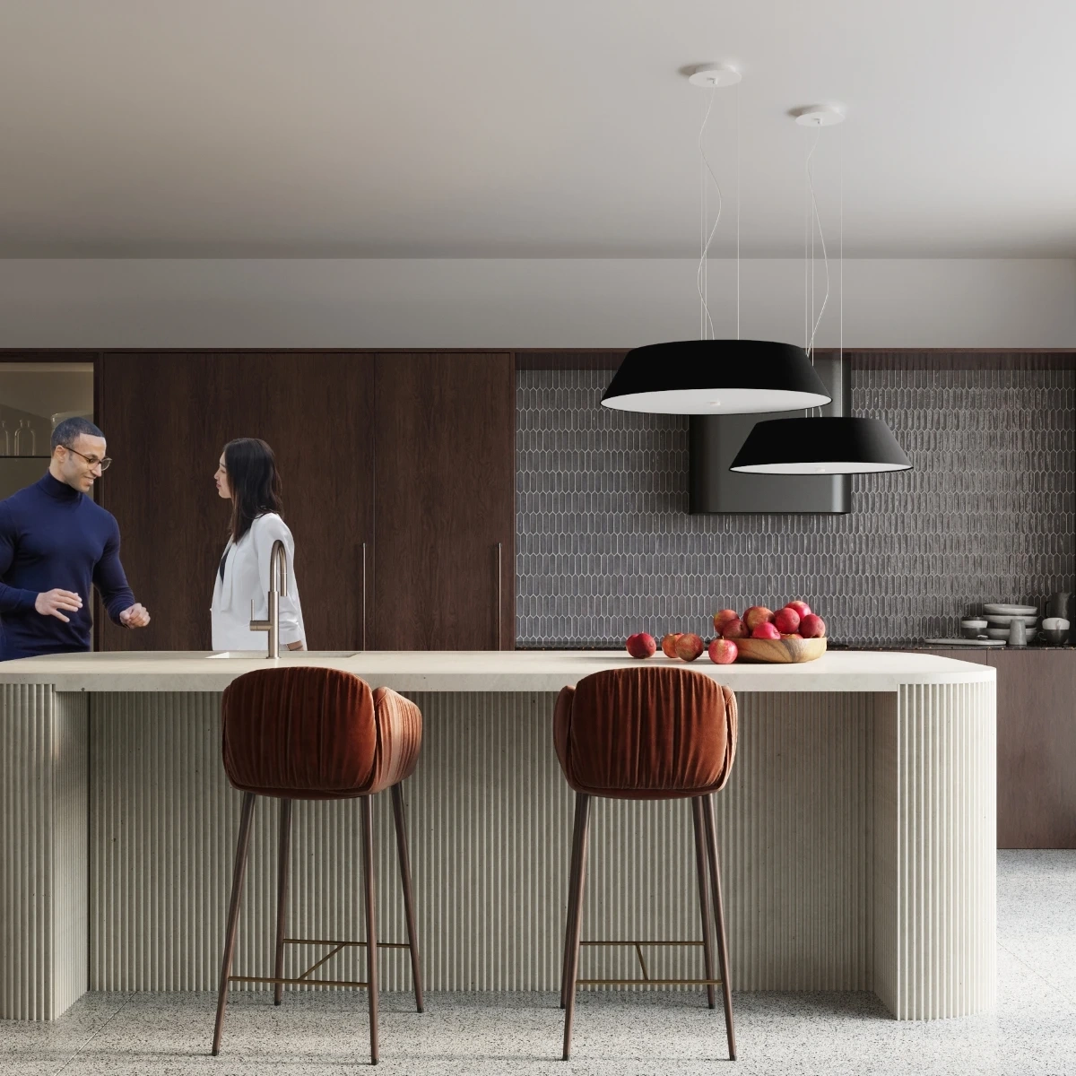 Candelabru VEGA 60 negru