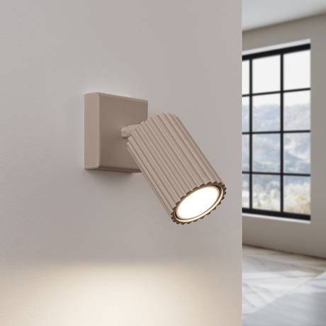 Lampă de perete KARBON taupe