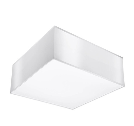 Plafonieră HORUS 25 WHITE + 1x bec LED E27 4000K Cold 7.5W 650lm