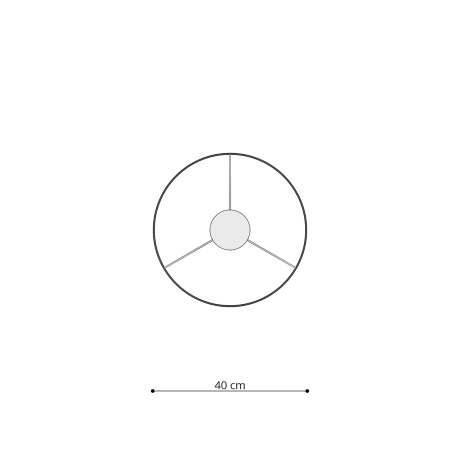 Lampă suspendată PRINCESS 40