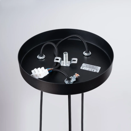 Lampă suspendată ARCHE 3P negru